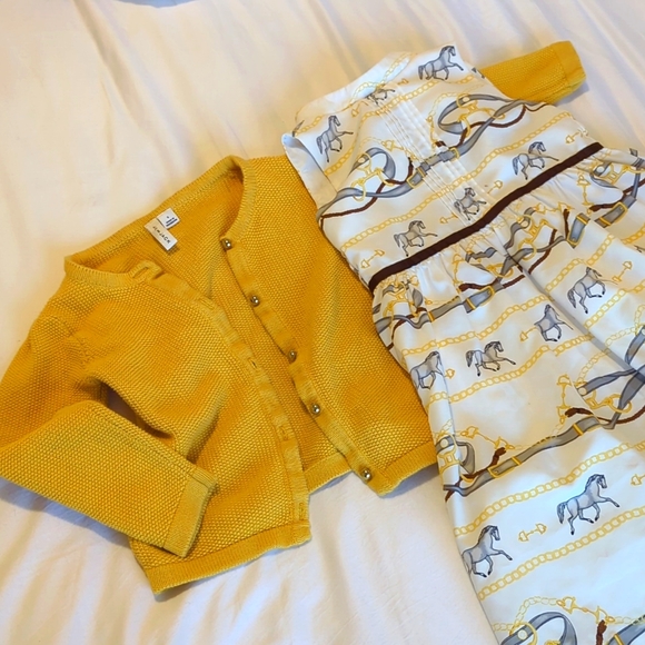 Janie and Jack Equestrian 🐎 dress - Picture 3 of 3